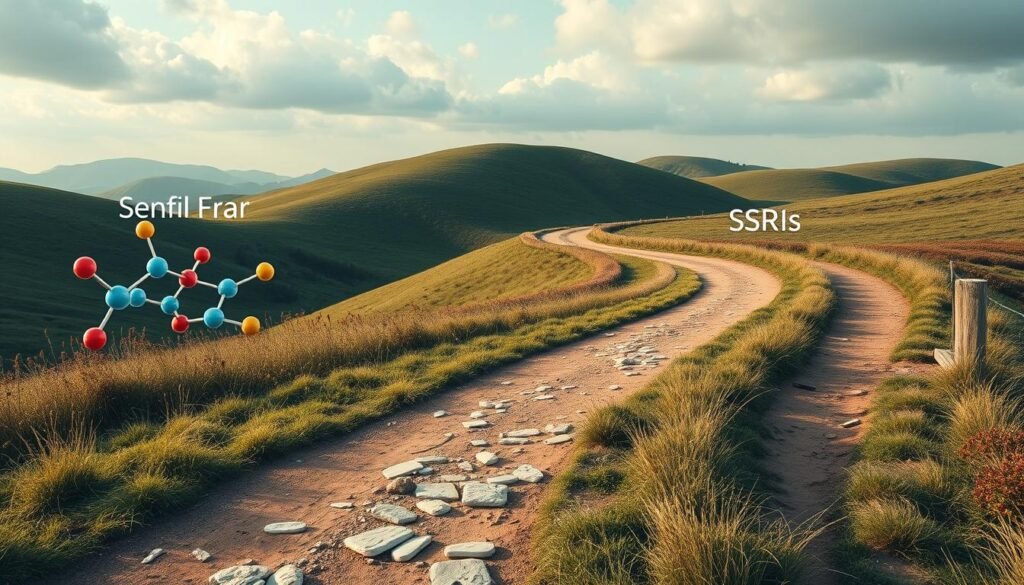 SNRI comparisons with SSRIs and tricyclic antidepressants