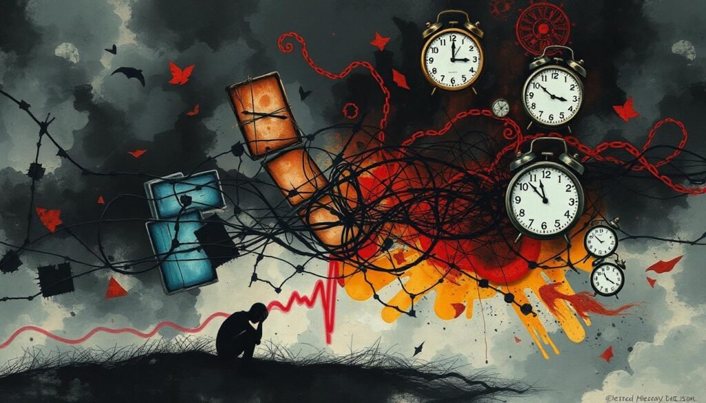 Signs of anxiety and emotional symptoms