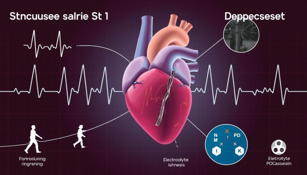 causes of ST depression