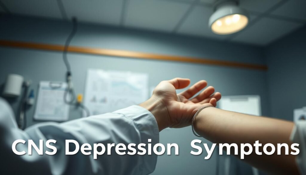 diagnosing CNS depression