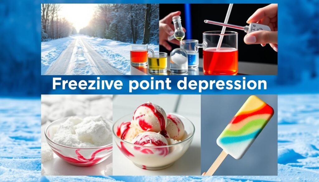 real-life applications of freezing point depression