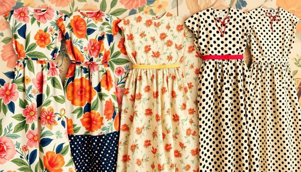 1930s fashion patterns and prints
