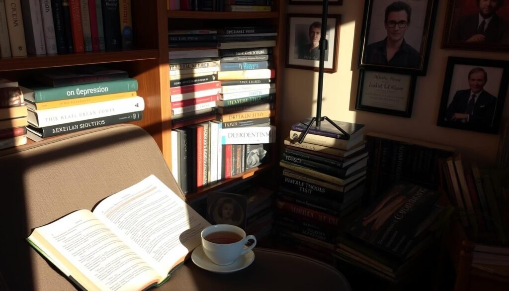 Choosing depression books and author credibility