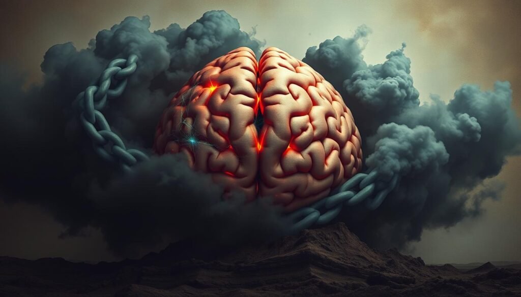 Chronic depression and brain changes