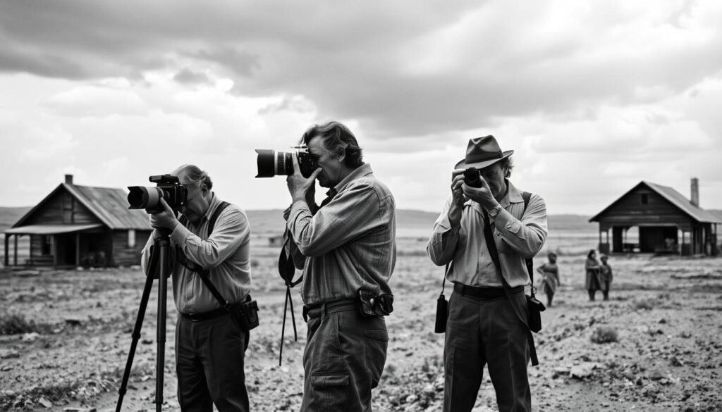 Dorothea Lange and Walker Evans, iconic documentarians