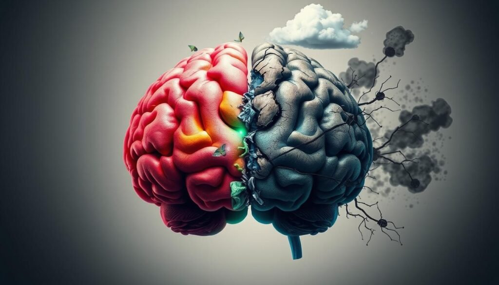 Long-term effects of depression on the brain