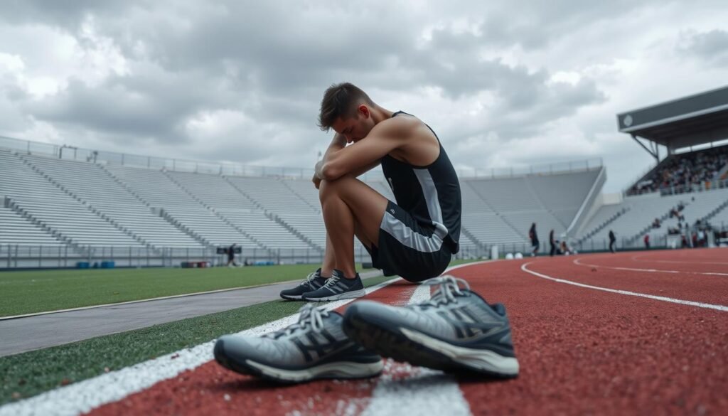 Performance pressure and athlete stress