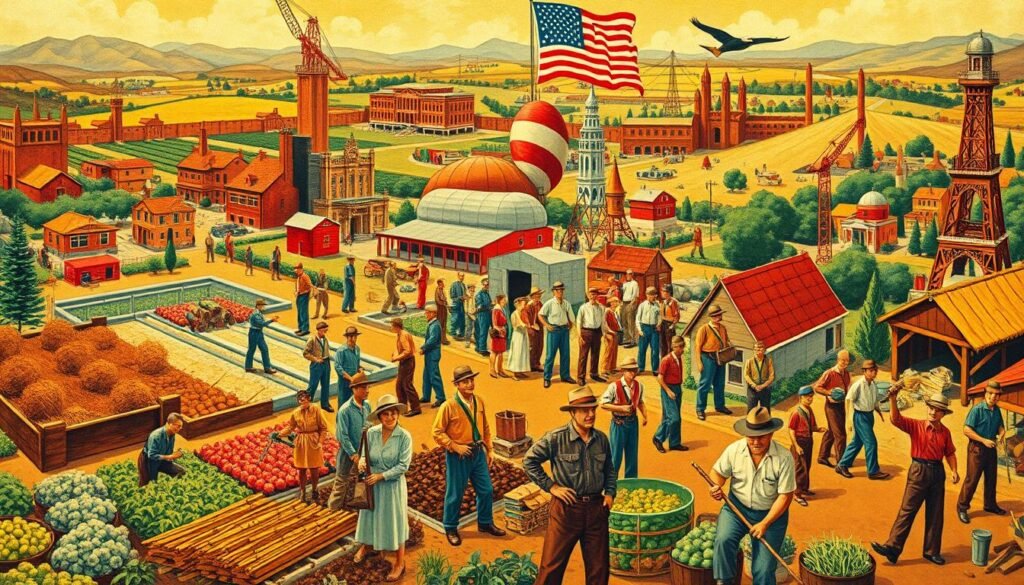 Roosevelt administration and New Deal programs