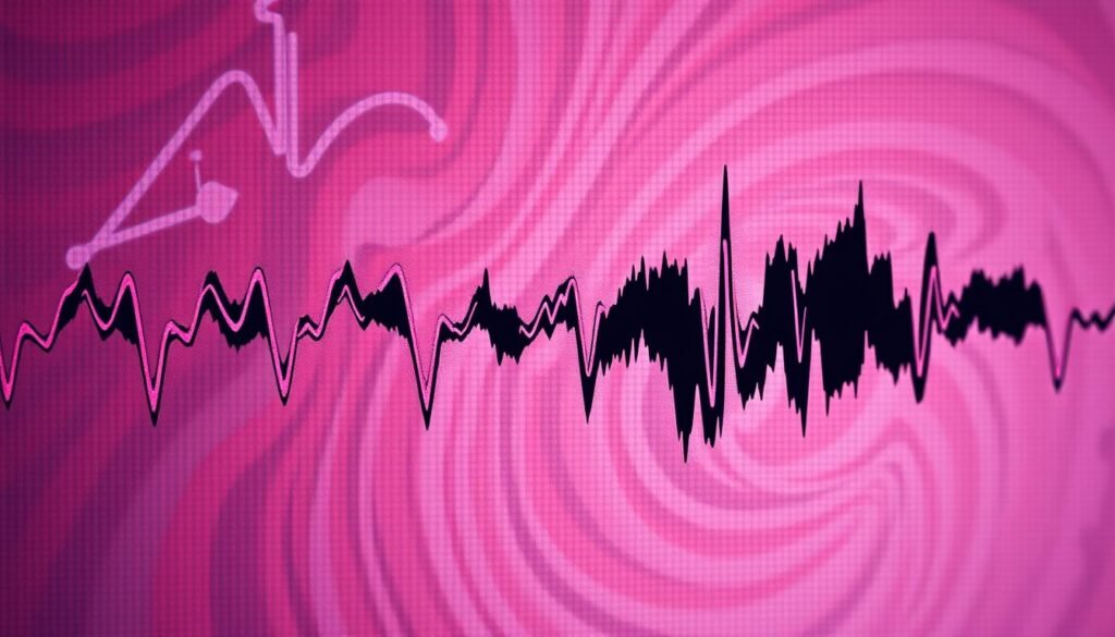 T wave depression and cardiac arrhythmia