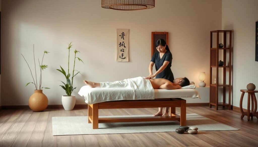 Tuina massage for depression
