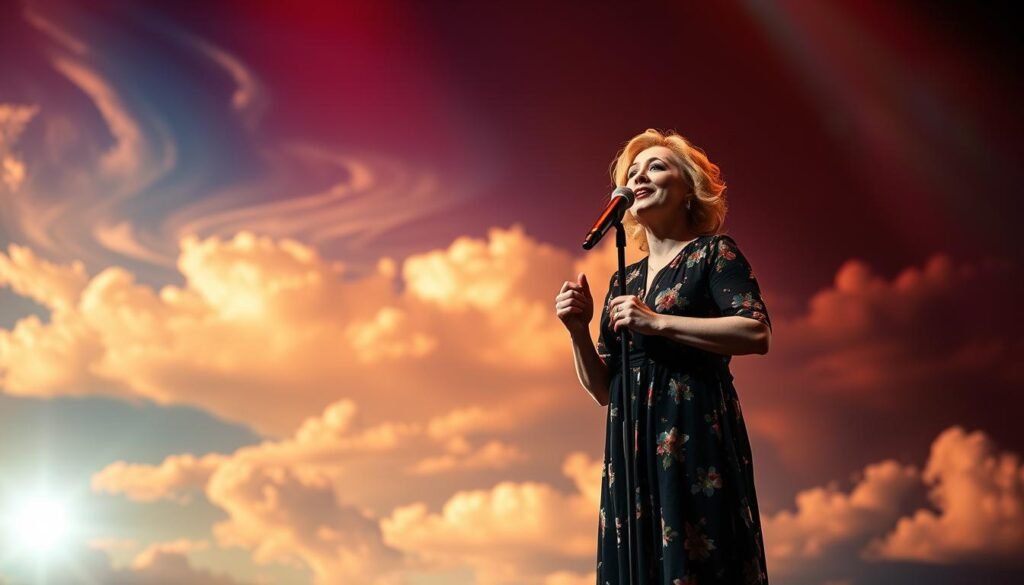 adele overcoming adversity