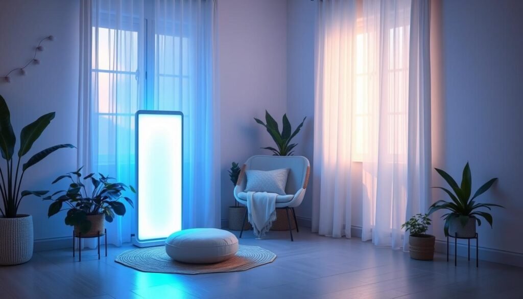 blue light therapy for depression