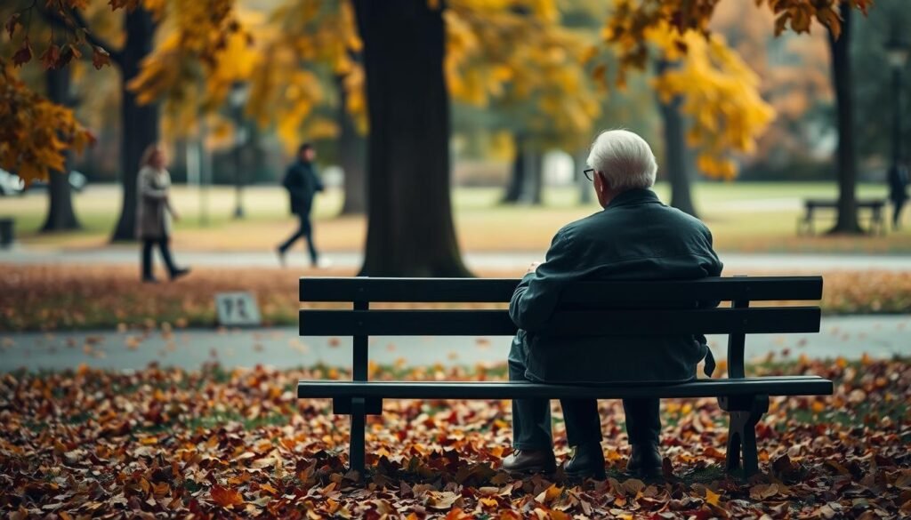 can an elderly person die from depression