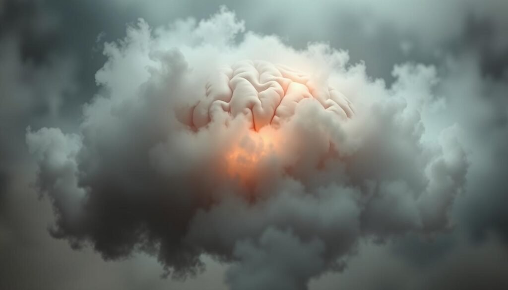 can depression cause brain fog