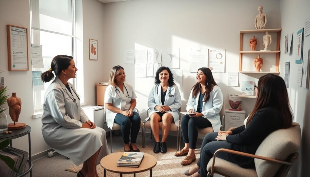 consulting healthcare providers about birth control choices