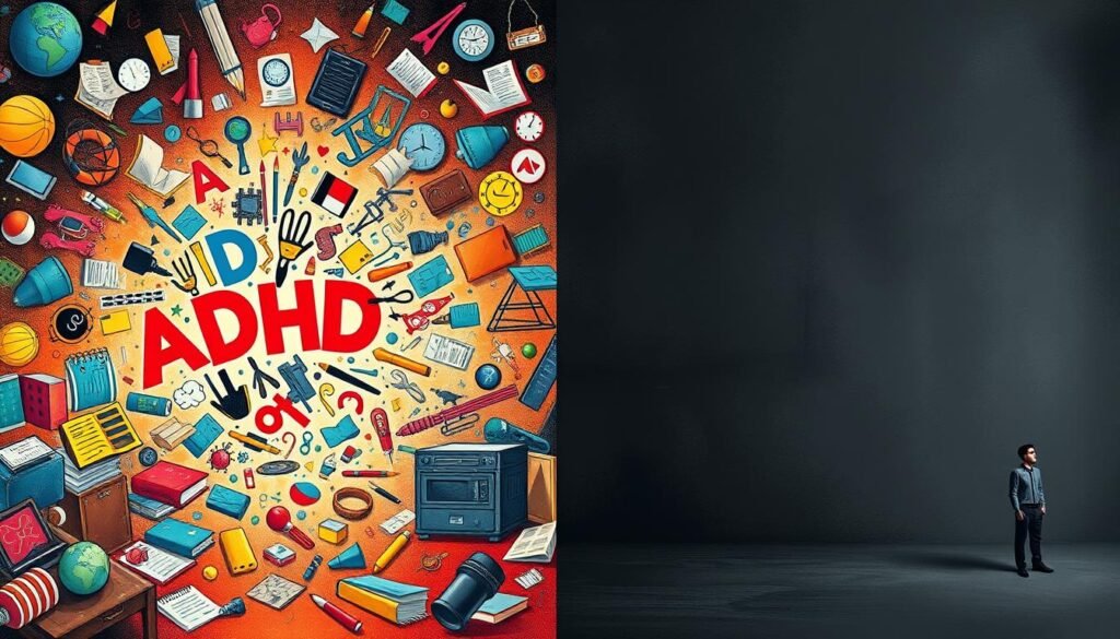 difference between adhd and depression