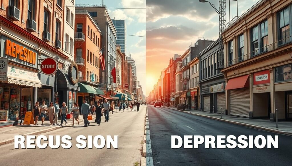 differences recession depression differences recession depression