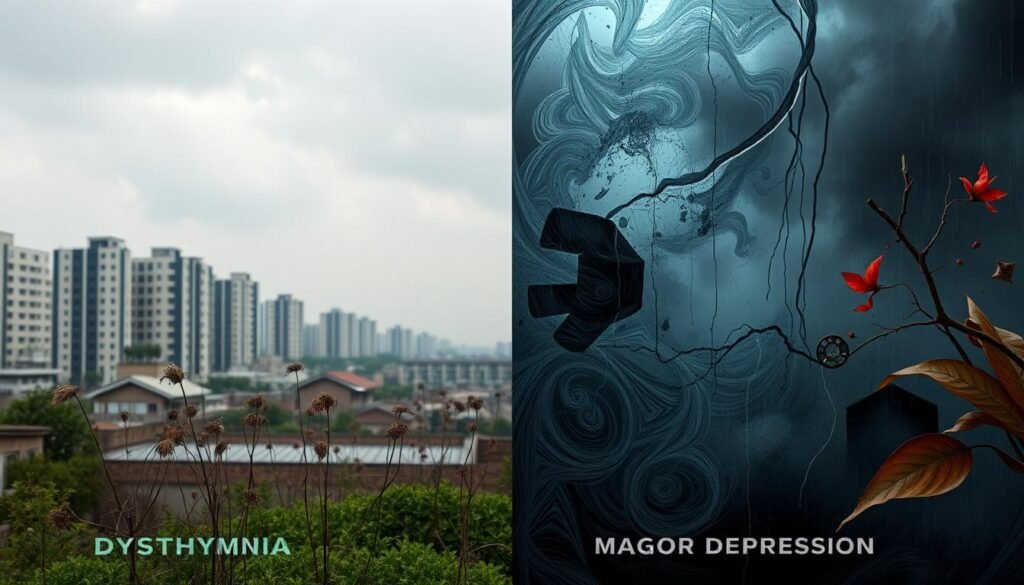 dysthymia vs depression