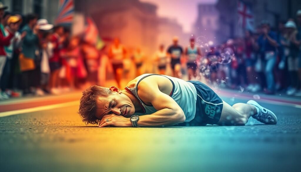 endorphin crash in runners