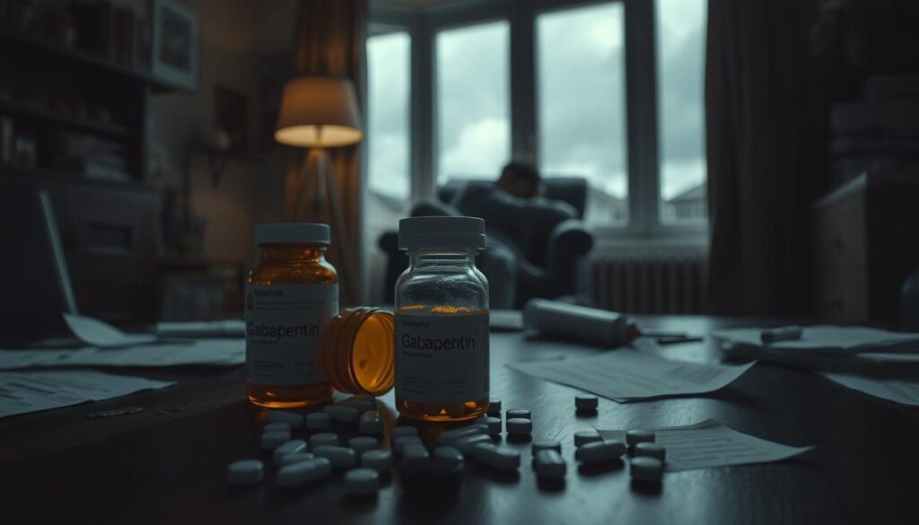 evidence of gabapentin causing depression