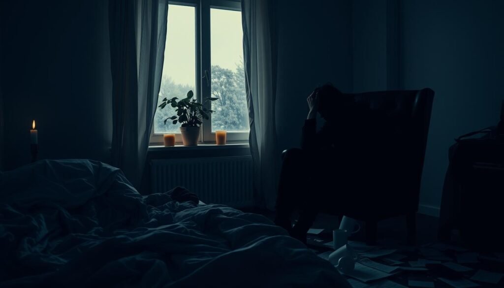 exhaustion and depression