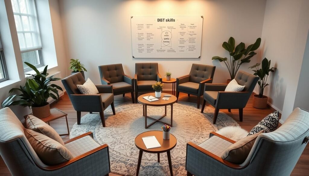 group therapy and DBT skills training