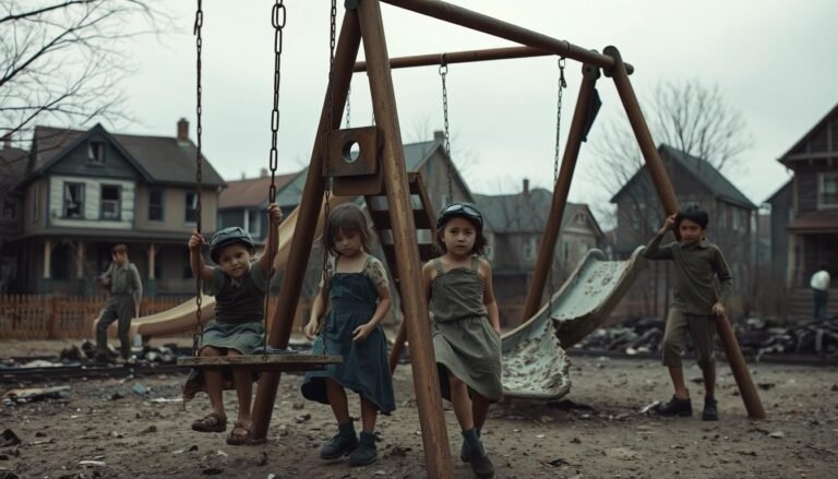 how did the conditions of the great depression affect children?