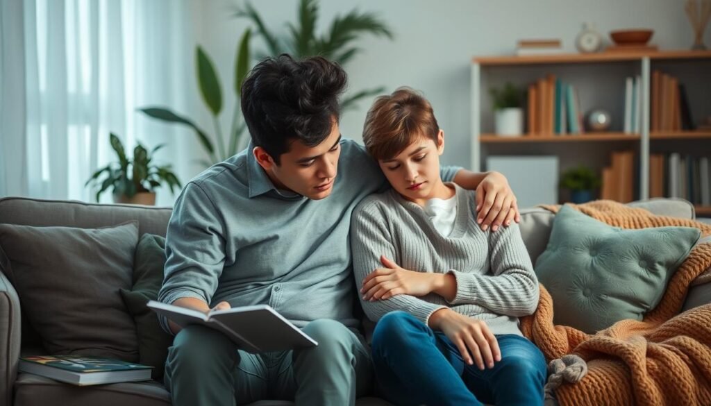 how to help a teenager with depression