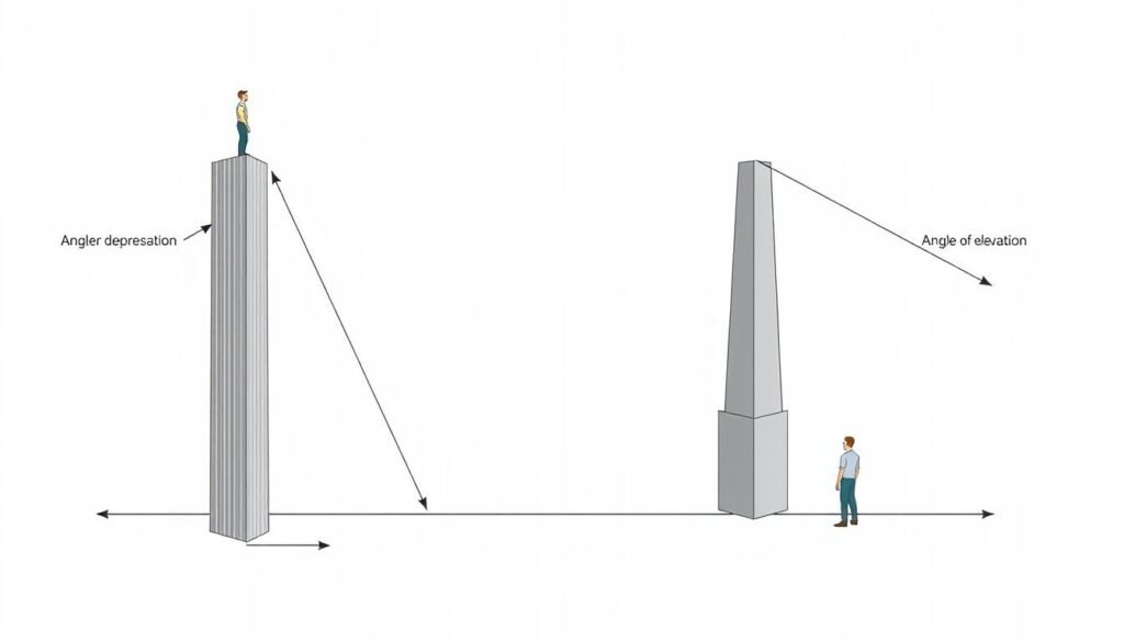 illustrative examples of angle calculations in practical scenarios