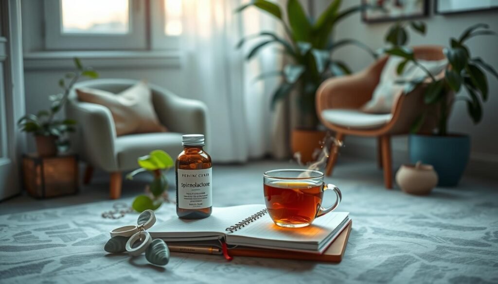 mental health management and spironolactone