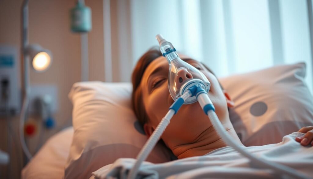 oxygen therapy for respiratory depression support