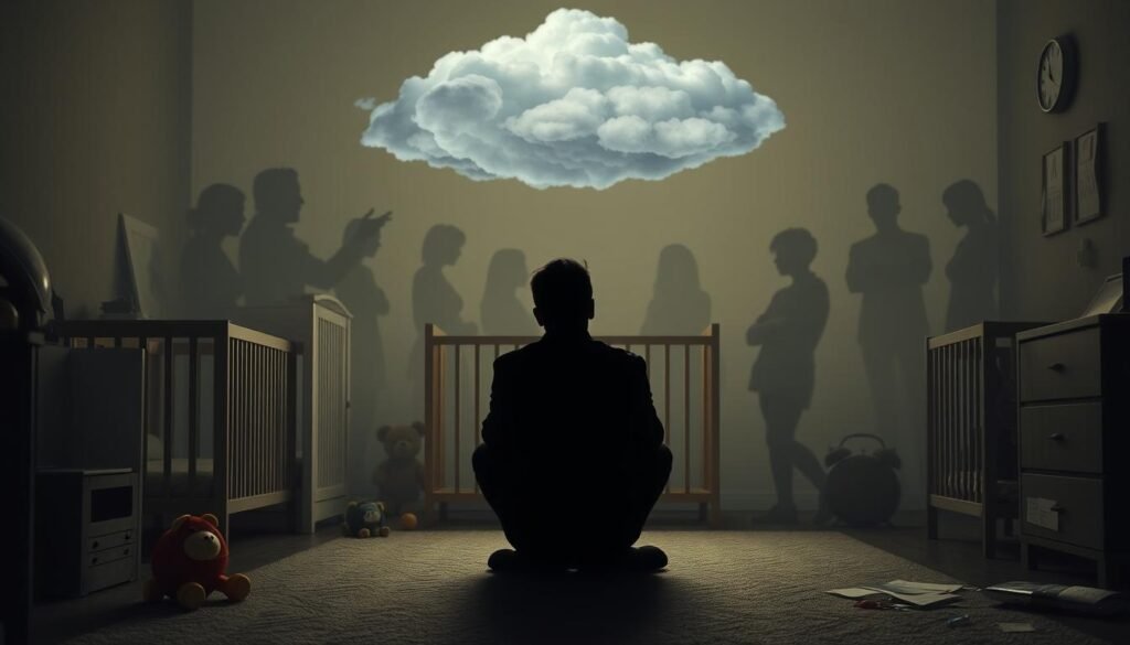 risk factors for paternal postpartum depression