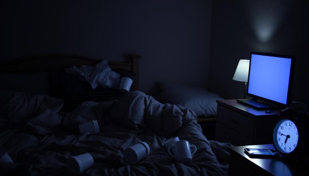 signs of poor sleep hygiene