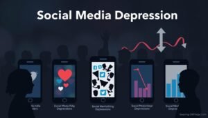 social media depression statistics