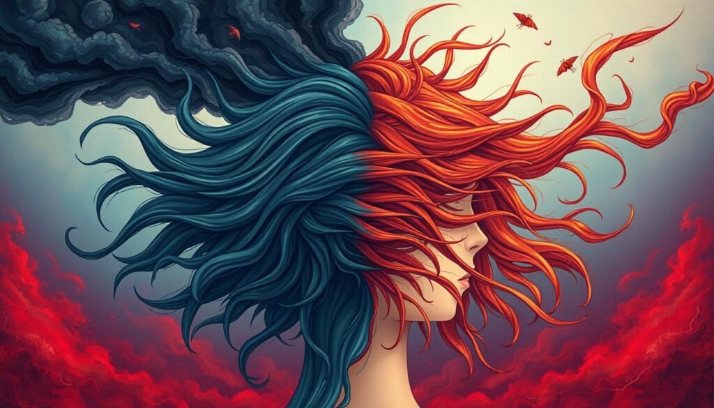 stress and anxiety impact on hair shedding and growth