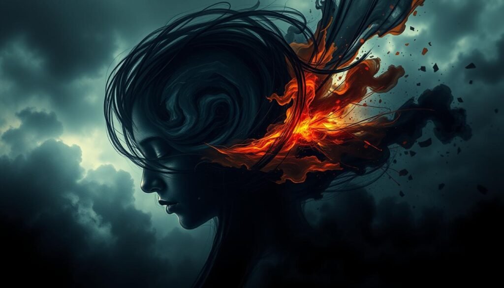 symptoms of migraine and depression