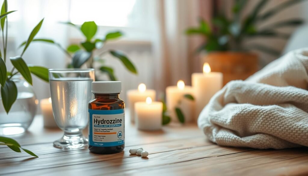 treating allergies and anxiety with hydroxyzine