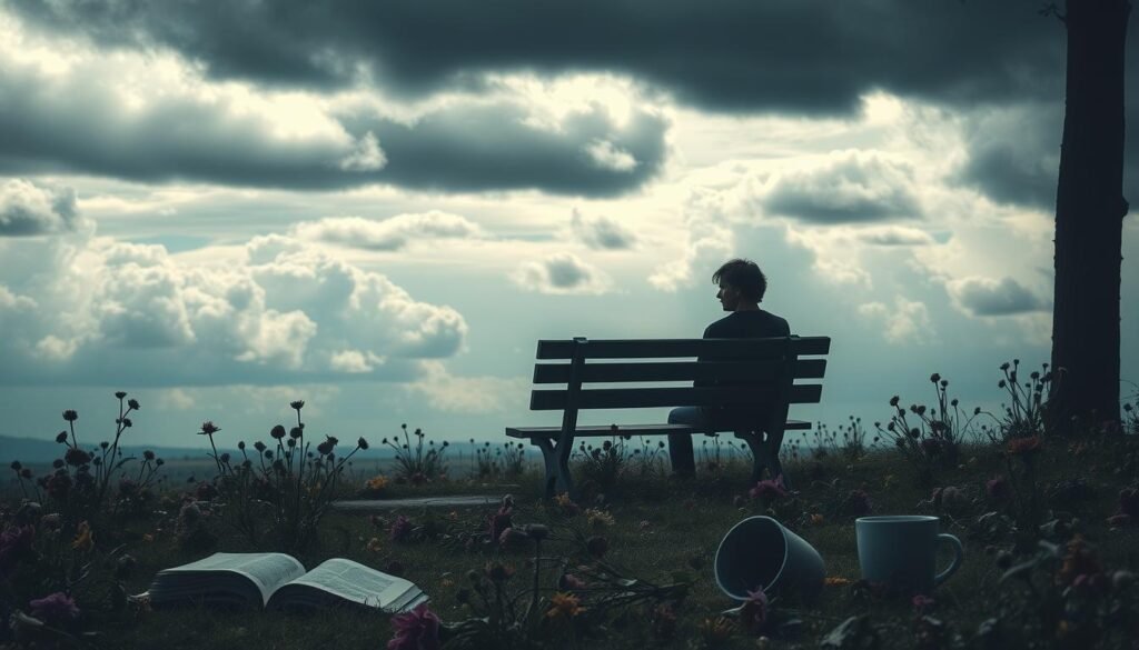 unexpected melancholy signs