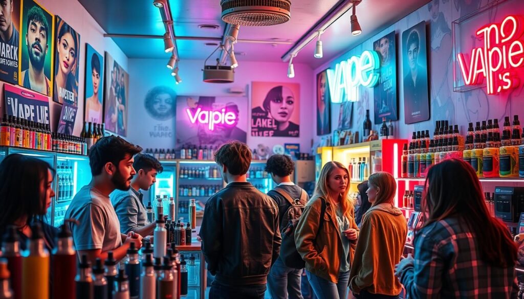 youth vaping marketing